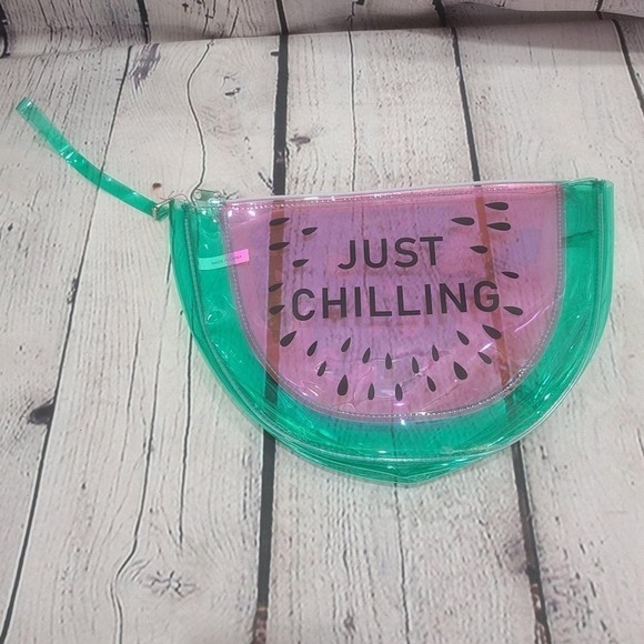 Watermelon Slice plastic Summer Bag - Picture 12 of 12